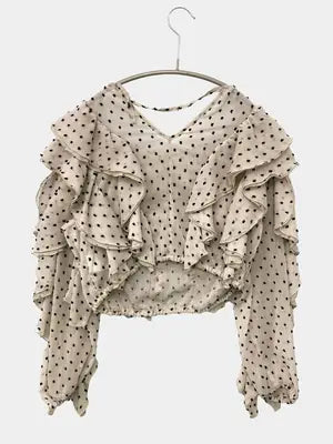 SNIDEL/スナイデル/シャツ/ブラウス/トップス/ベージュ/ONE SIZE