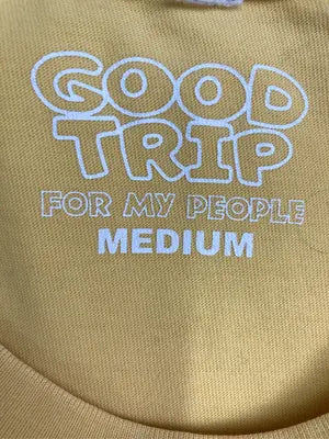 GOOD TRIP/Tシャツ/カットソー/トップス/イエロー/MEDIUM