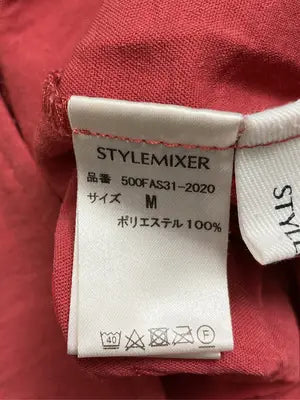 STYLEMIXER/スタイルミキサー/その他パンツ/パンツ/レッド/M