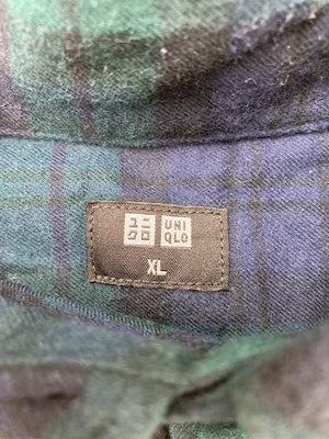 UNIQLO/ユニクロ/シャツ/ブラウス/トップス/ネイビー/XL
