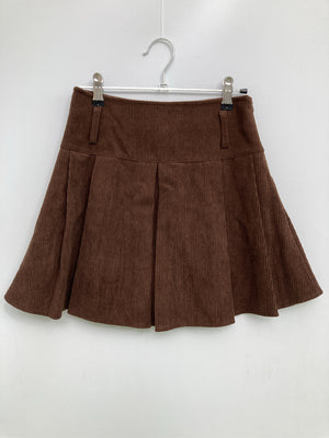 ABITOKYO/アビトーキョー/ショート/ミニスカート/スカート/ブラウン/S