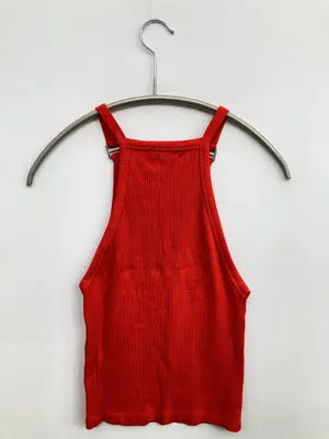 ZARA/ザラ/キャミソール/トップス/レッド/S
