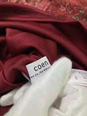 coen/コーエン/スカート/スカート/レッド/L