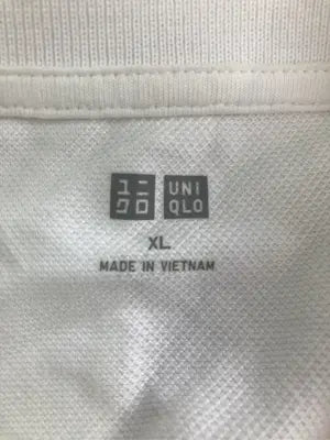 UNIQLO/ユニクロ/ポロシャツ/トップス/ホワイト/XL