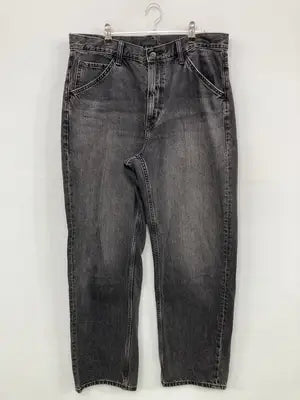 UNIQLO JEANS/ユニクロジーンズ/デニムパンツ/パンツ/ブラック/33(84cm)