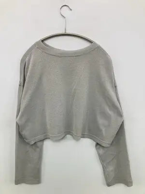 Alley/アリー/Tシャツ/カットソー/トップス/シルバー/F