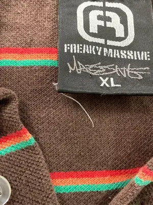 FREAKY MASSIVE/ポロシャツ/トップス/ブラウン/XL