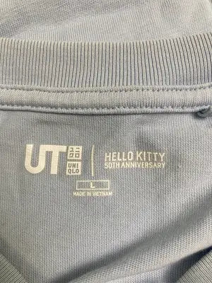 UNIQLO/ユニクロ/Tシャツ/カットソー/トップス/グレー/L