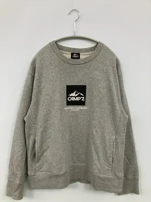 CAMP7/キャンプセブン/スウェット/トップス/グレー/MEDIUM