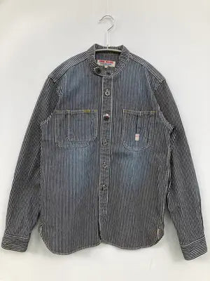 ONE WASH/シャツ/ブラウス/トップス/ネイビー/S