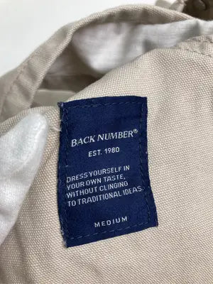 BACK NUMBER/バックナンバー/サロペット/オーバーオール/オールインワン・サロペット/ベージュ/MEDIUM