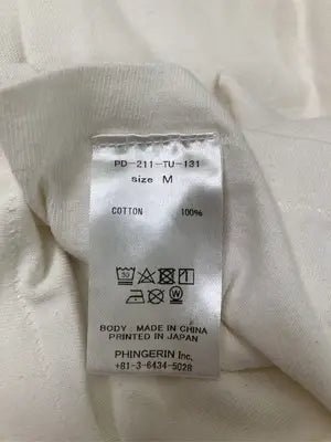 Tシャツ/カットソー/トップス/アイボリー/M