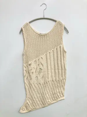 ZARA/ザラ/タンクトップ/トップス/ベージュ/EUR L