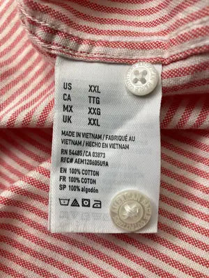 American Eagle Outfitters/アメリカンイーグルアウトフィッターズ/シャツ/ブラウス/トップス/レッド/XXL