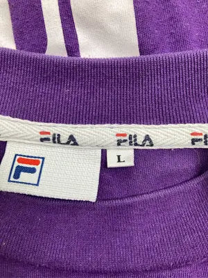 FILA/フィラ/Tシャツ/カットソー/トップス/パープル/L