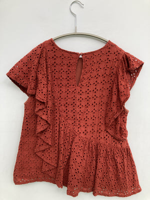 SLY/スライ/ノースリーブ/トップス/オレンジ/FREE