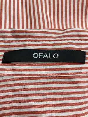 OFALO/シャツ/ブラウス/トップス/レッド/L