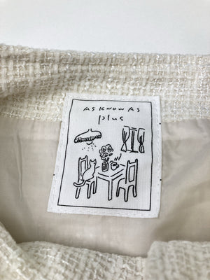 As know as plus/アズノゥアズプラス/シャツ/ブラウス/トップス/ホワイト/F