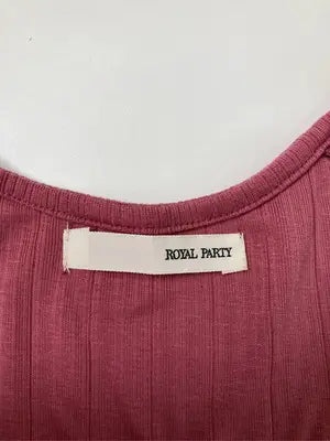ROYAL PARTY/ロイヤルパーティー/Tシャツ/カットソー/トップス/レッド/F