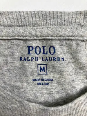 POLO/ポロ/Tシャツ/カットソー/トップス/グレー/M
