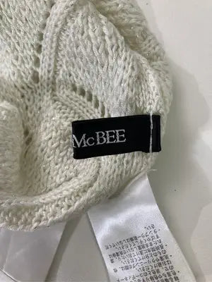 CECIL McBEE/セシルマクビー/ニット/セーター/トップス/アイボリー/M