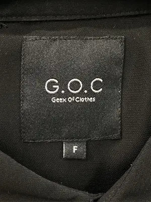 G.O.C/ジーオーシー/シャツ/ブラウス/トップス/ブラック/F