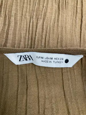 ZARA/ザラ/Tシャツ/カットソー/トップス/ブラウン/USA M