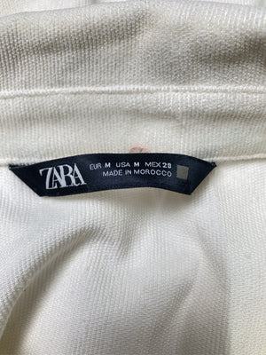 ZARA/ザラ/シャツワンピース/ワンピース/ドレス/アイボリー/M