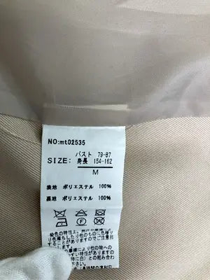 その他アウター/ジャケット/アウター/ベージュ/M   バスト79～87  身長154～162