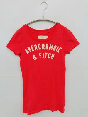Abercrombie & Fitch/アバクロンビーアンドフィッチ/Tシャツ/カットソー/トップス/レッド/XS