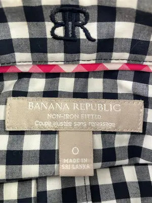 BANANA REPUBLIC/バナナリパブリック/シャツ/ブラウス/トップス/ブラック/O