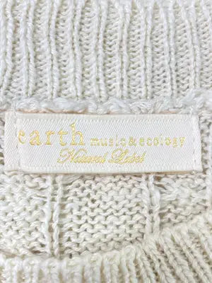 earth music&ecology/アースミュージックアンドエコロジー/ベスト/トップス/アイボリー/F