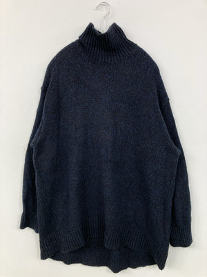 UNIQLO/ユニクロ/ニット/セーター/トップス/ネイビー/L