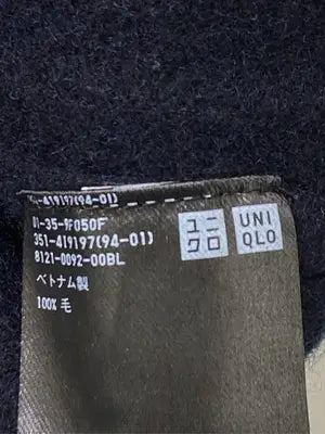 UNIQLO/ユニクロ/ニット/セーター/トップス/ネイビー/L