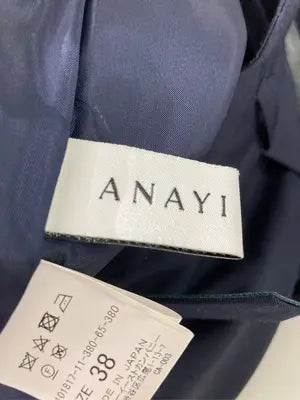 ANAYI/アナイ/ショート/ミニスカート/スカート/ネイビー/38
