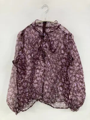 UNE MANSION/ウメマンション/シャツ/ブラウス/トップス/パープル/F