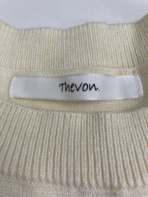 Thevon./ザボン/ニット/セーター/トップス/アイボリー/F
