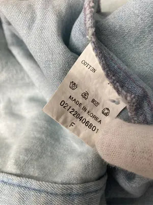 dazzlin/ダズリン/シャツ/ブラウス/トップス/スカイブルー/F