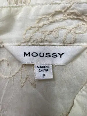 MOUSSY/マウジー/シャツ/ブラウス/トップス/アイボリー/F