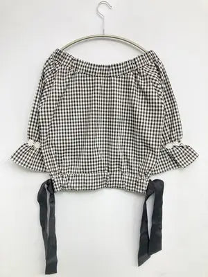 Cherry Ann/シャツ/ブラウス/トップス/ブラック