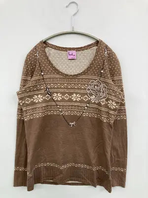 Paul Smith/ポールスミス/Tシャツ/カットソー/トップス/ブラウン/L