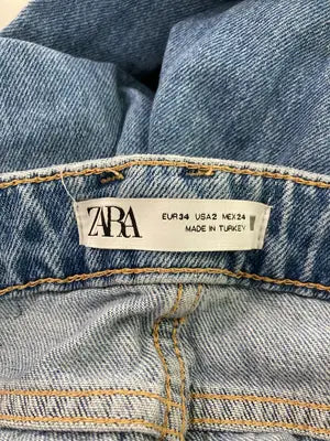 ZARA/ザラ/デニムパンツ/パンツ/ブルー/EUR 34/USA 2/MEX 24
