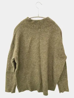 UNIQLO/ユニクロ/ニット/セーター/トップス/カーキ/L