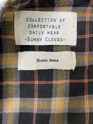 Shuttle Notes/シャトルノーツ/シャツワンピース/ワンピース/ドレス/イエロー/LL