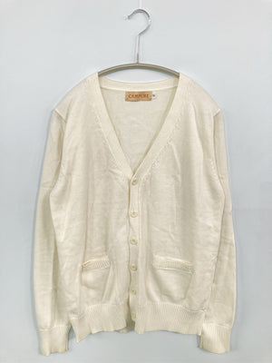 CAMPURE/キャンピュア/カーディガン/ボレロ/トップス/ホワイト/M