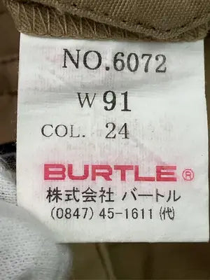 BURTLE/カーゴパンツ/パンツ/ベージュ/91