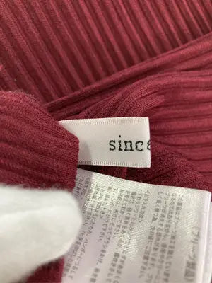 sincerite/その他パンツ/パンツ/レッド/M