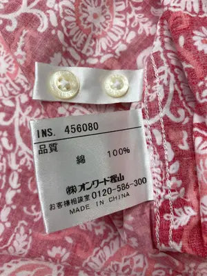 J.PRESS/ジェイプレス/シャツ/ブラウス/トップス/レッド/L