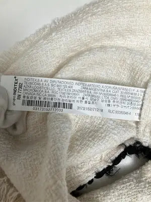 ZARA/ザラ/Tシャツ/カットソー/トップス/アイボリー/M
