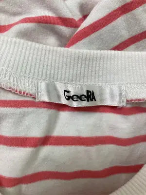 GeeRA/ジーラ/Tシャツ/カットソー/トップス/ピンク/L